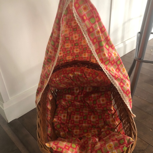 Wicker doll bassinet - Picture 4 of 6